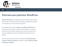 Tablet Screenshot of optimizarwordpress.com